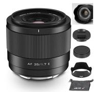 VILTROX 35mm F1.7 Monture E Objectif à focale Fixe autofocus APS-C STM à Grande Ouverture pour Appareil Photo Sony à Monture E FX3 A7C A7RII A7SII A7II A7RIII A7IV A7RIV A9 A1 ZVE1 A93 A6700 A6600