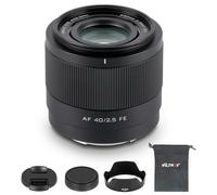 VILTROX 40mm F2.5 f/2.5 Objectif Principal léger à Mise au Point Automatique Plein Format à Monture FE STM pour Sony à Monture E appareils Photo A7C A7SII A7lll A7RIII A7IV A7RIV A9 A1 FX3 A7RV ZVE1