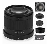 VILTROX 50mm F2.0 Monture Z Objectif Plein Format à focale Fixe STM autofocus à Grande Ouverture pour Nikon appareils Photo à Monture Z Z5 Z50 Z50II Z6 Z6II Z7 Z7II ZFC Z30 Z9 Z8 ZF Z6III