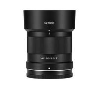 VILTROX 50mm F2 Full Format Objectif pour Nikon Z, AF 50mm f/2Z Standard Prime Lens avec Grande Ouverture pour Z Mount, Z Ultra Compact Z Mount pour Z8 Z9 Z6 Z7 Z6 II Z7 II Z5 Z50 ZF Z30