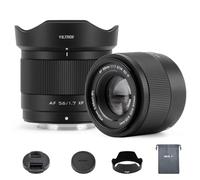 VILTROX 56 mm F1.7 Objectifs Autofocus APS-C pour Appareils Photo à Monture Fuji X Objectif Standard à Grande Ouverture Compatible avec Les Appareils Fuji X-T5,X-T4,X-T30 II,X-S10,X-T200,X-T30,X-H1