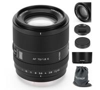 VILTROX 75mm F1.8 Evo pour Sony E Monture, Objectif à focale Fixe, autofocus et Grande Ouverture APS-C pour Sony E appareils A7IV ZV-E1 A7CII A7RV FX3 A7SIII A7CR A7III A7C A1 A7RIV A9 A9II A7RIII