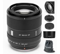 VILTROX 90mm F2.2 Evo à Monture XF pour Fuji, téléobjectif à focale Fixe autofocus APS-C pour Fujifilm à Monture X appareils Photo X-E4 X-E5 X-H1 X-Pro3 X-S10 X-T4 X-T30 XT30II X-T200 X-H2 X-H2S X-T5