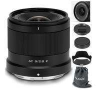 VILTROX 9mm F2.8 APS-C à Monture Z pour Nikon, Objectif Ultra Grand-Angle autofocus à focale Fixe pour Nikon à Monture Z appareils Photo Z5 Z50 Z50II Z6 Z6II Z7 Z7II ZFC Z30 Z9 Z8 ZF Z6II