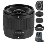 VILTROX 9mm F2.8 XF-Mount APS-C pour Fuji, Objectif Ultra Grand-Angle à Mise au Point Automatique pour Fujifilm Fuji X-Mount appareils Photo X-E4 X-E5 X-H1 X-Pro3 X-S10 X-T4 X-T30 XT30II X-T200 X-H2