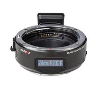 VILTROX Adaptateur d'objectif intelligent avec mise au point automatique Écran OLED plein cadre pour objectif Canon EOS EF/EF-S vers appareil photo Sony E A9/A7II
