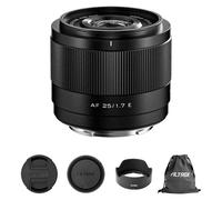 VILTROX AF 25mm f/1.7 Air E Objectif pour Monture Sony E, f/1.7 Grande Ouverture autofocus APS-C focale Fixe Compatible avec Sony à Monture E ZV-E10 II EV10 A6700 A6600 A6400 A7C II A7RV A7III