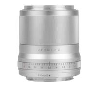 Viltrox AF 56mm F1.4 Silver APS-C Camera Lens Automatic Focus Camera Lens for Nikon Z-Mount Nikon ZFC Camera