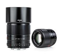 VILTROX AF 56mm f1.4 XF Objectif Principal pour Fuji X,Monture X-T3 X-H1 X20 T30 X-T20 X-T100 X-Pro2 (APS-C, Mise au Point Automatique), Noir