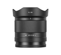 VILTROX AF Objectif de caméra à mise au point automatique F2.8 Air 20 mm, objectif grand angle plein cadre, léger et portable pour monture en L