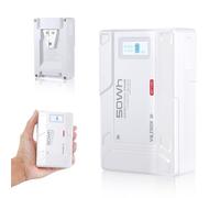 VILTROX BP-V50 V Mount Mini V-Lock Battery avec écran LCD,Dual D-Tap&USB Output,50Wh/14.8V,Blanc Batterie Mini V Lock en Appareils Photo,Caméscopes,Lampes LED,Moniteurs,MacBooks Smartphones