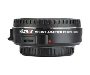 Viltrox - Convertisseur EF-M2 II 0.71x Micro 4/3 (MFT) pour objectifs Canon EF