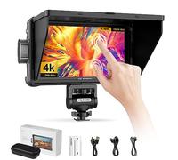 VILTROX DC-550 Pro 4K External Monitor Camera Field Moniteur 5.5 Pouces Small HD Monitor Camera 1200Nit HDMI,Full HD 1920x1080 IPS,3D LUT avec Batterie,Pare-Soleil pour Sony Canon Nikon DSLR