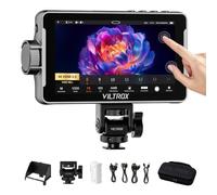 VILTROX DC-550 Pro II 5.5" 1400nits 4K@60Hz Moniteur de caméra de Terrain | Écran tactile Moniteur caméra DSLR Avec Superposition image, Contrôle caméra USB/Wifi, 3D LUT, Forme onde, Angle vision 160°