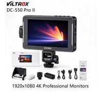 VILTROX DC-550 Pro II, moniteur de terrain portable de 5,5 pouces, résolution 1920×1080, 4K, écran tactile HDMI, moniteur vidéo avec LUT 3D pour la vidéographie. DC-550 Pro II