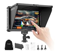 VILTROX DC-L1 Moniteur de Champ de Caméra Ecran Tactile Externe Camera Monitor 600Nit 7 Pouces 1280x800 IPS 4K HDMI 3D LUT avec Batterie Sunshield pour Sony Canon Nikon Fuji DSLR