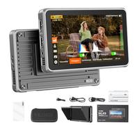 VILTROX DC-X2 DCX2 Caméra de champ 6" pour écran tactile DSLR 4K 2000 nits X2 moniteurs externes 3D LUT 1920 x 1080 IPS avec batterie Sunshield 2200 mAh pour Sony Canon Nikon