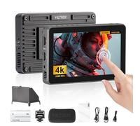 VILTROX DC-X2 DCX2 Camera Moniteur Externe 4K pour Caméra Moniteur HD 6 Pouces 2000Nit Caméra HDMI,Full HD 1920x1080 IPS,3D LUT avec Batterie,Pare-Soleil pour Caméras DSLR Sony Canon Nikon