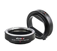 VILTROX DG-GFX 18mm Tube d'Extension Macro à Mise au Point Automatique à Montage en Métal Adaptateur Anneau pour Fujifilm Fuji GFX Mount 50S 50R 100 Caméra