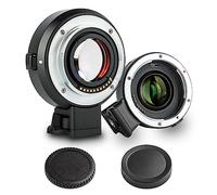VILTROX EF-E II Adaptateur d'objectif à mise au point automatique 0,71x Longueur focale Réducteur de vitesse pour objectif Canon EF vers appareil photo Sony E Mount A7 A9 A7R A7R2 A7R3 A7M2 A7M3 A7S