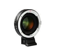 VILTROX EF-E II F Booster Adaptateur pour Objectif EF Canon à Sony A7 A7 A7 A7S A6300 A6500, Support CDAF PDAF Mise au Point/Mise au Point Automatique/Agrandir l'ouverture