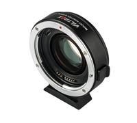 VILTROX EF-EOS M2 Bague Adaptateur 0,71 X Speedbooster AF pour EF-Mount Objectifs vers EOS M-Mount Caméra M3 M5 M6 M10 M50 M100