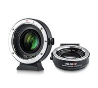 VILTROX EF-EOS M2 Speed Booster 0,71 x Adaptateur de Monture d'objectif Compatible avec Objectif Canon EF vers Appareil Photo Canon EOS EF-M EOS-M M200 M6 M5 M50 M100