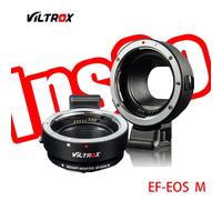 Viltrox EF-EOSM anneau adaptateur d'objectif à mise au point automatique électronique pour objectif Canon EOS EF EF-S à EOS M EF-M caméra M2 M3 M5 M6 M10 M50 M100