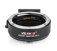 VILTROX EF-L Adaptateur de Montage de l'objectif Automatique Compatible avec l'objectif Canon EF/EF-S à L Mount Camera SL SL2 / LUMIX S1 S1H S5 / Sigma FP
