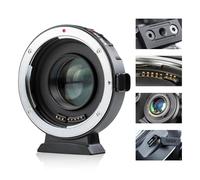 VILTROX EF-M2II Adaptateur électronique Autofocus EF-M4/3 Convertisseur AF pour objectif Canon EF/EF-S vers Lumix M43 et Olympus M43 Series GH5/GH5S/GH4/GF5/GF1/GX9/G9/E-M1 II/E-M10 II/E-M5