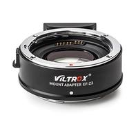 VILTROX EF-Z2 Adaptateur de monture d'objectif pour appareils photo Canon EF vers Nikon Z-Mount 0,71x Réducteur de focale Booster pour objectif Canon EF vers Nikon Z5 Z6 Z7 Z6II Z7II Z50 Z9 ZFC