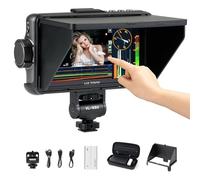 VILTROX Moniteur HDMI 4K 10 bits 1200 nits écran tactile 3D LUT portable batterie assistant mise au point RVB caméra (DC-550 Pro)