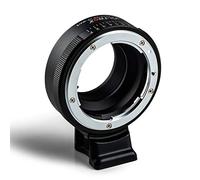 Viltrox NF-M4/3 Mise au Point Manuelle Adaptateur de Monture d'objectif pour Nikon G/F/AI/S/D Type Lentille pour M4/3 Mount Camera Gh5 GH4 GF1 GF6 Gx85 GX7 E-M5 E-M10 E-M10II E-PL3 Pen-F