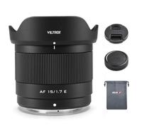 VILTROX Objectif 15 mm f/1.7 F1.7 E APS-C autofocus pour appareils photo à monture E, objectif grande ouverture pour Sony a6600 a6700 ZV-E10 FX30 FX3 A7C A7RII A7SIII A7II A7III A7RIII A7IV A7RIV A7RV