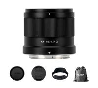 VILTROX Objectif 15 mm F1.7 Air Z pour Nikon Z-Mount, AF 15 mm f/1.7 Ultra Grand Angle Autofocus APS-C Objectif Compatible avec les appareils photo Nikon Z-Mount Z5 Z5II Z50 Z50II Z6 Z6II Z7 Z7II ZFC