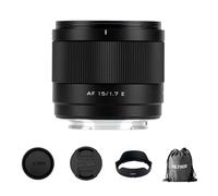 VILTROX Objectif 15 mm F1.7 E pour Sony E-Mount, AF 15 mm f/1.7 Ultra Grand Angle Autofocus APS-C E Objectif Compatible avec Sony a6300, a6400, a6500, a6600, ZV-E10, FX30, A6700, ZV-E10II, a7, III