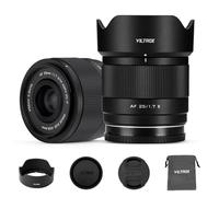 VILTROX Objectif 25 mm F1.7 Air FE Pocket Dispo AF F/1.7 E-Mount Portable Shot pour Sony Objectif d'entrée de gamme Auto Fcous APS-C Large Aperture Prime FE Objectifs