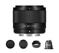 VILTROX Objectif 25mm F1.7f/1.7XF pour Fuji X, grande ouverture STM Objectif autofocus compatible avec Fujifilm X-Mount Caméras X-T5 X-T4 X-T30 II X-S10 X-T200 X-T30 X-T20 X-H1 X-H2 X-T3 X-T100 PRO2
