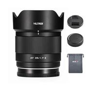 VILTROX Objectif 35 mm f/1.7 F1.7 APS-C autofocus pour appareils photo à monture E, objectif grande ouverture pour Sony a6600 a6700 ZV-E10 FX30 FX3 A7C A7RII A7SIII A7II A7III A7RIII A7IV A7RIV A7RV