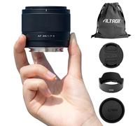 VILTROX Objectif AF 25 mm F1.7 E pour appareils photo Sony E Mount APS-C, objectif grand angle STM Autofocus avec grande ouverture pour ZV-E10 A6400 A6600 FX30 A6100 A7C A7CII A7CR, léger et compact