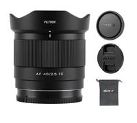 VILTROX Objectif AF 40 mm f2.5 f/2.5 FE pour appareils photo Sony sans miroir, objectif plein cadre autofocus pour Sony E Mount a7RII a7SII a7SIII a7III a7RIII a7RIII a7IV a7RIV ZV-E10 II a6700 a6600