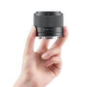 VILTROX Objectif AF 56 mm F1.7 E pour Sony, 56 mm f/1.7 APS-C Auto Focus Prime pour appareils photo Sony E Mount sans miroir a6000 ZV-E10 a6600 a6400 a6700 a6300 a6100 a5000 a7iv a9 a7C a7S