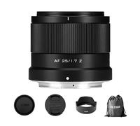 VILTROX Objectif APS-C 25 mm f/1,7 Z Mount APS-C 25 mm F1.7 Auto Focus STM Grande ouverture Compatible avec les appareils photo Nikon Z Mount Z5 Z50 Z5 Z6 Z6II Z7 Z7II ZFC Z30 Z9 Z8 Z6III