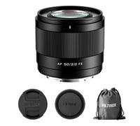 VILTROX Objectif pour appareil photo microsingle de 50 mm f/2.0 F2.0 E Mount avec mise au point automatique plein cadre, compatible avec les appareils photo Sony E-Mount Sony a7 a7R/S/C a7III a7RII