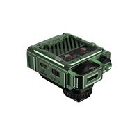 VILTROX TTL Flash Speedlite pour Fuji,Mini Flash Appareil Photo GN16,7 Niveaux de Puissance,1800mAh 26W/s Pleine Puissance,Recyclage 1s,S1/S2 Contrôle Optique pour Fuji (Spark Z3-F, Vert)