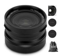 VILTROX WCL-X100VI Objectif de Conversion Grand Angle, 0.8X Objectif Grand Angle à Reconnaissance Automatique pour Fujifilm appareils Photo X100VI, X100V, X100F, X100S, X100