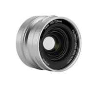 VILTROX WCL-X100VI Objectif de conversion large pour appareil photo Fujifilm X100 Series Grand Angle 0,8x (Argent)