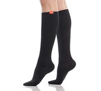 VIM & VIGR Chaussettes de compression graduées en laine mérinos 15-20 mmHg pour femme et homme