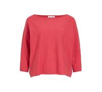 Vimalu Top Noos Boatneck à Manches 3/4 en Tricot, Hibiscus, XXL