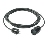Vimar 0P32397 Prolongateur 5 m, câble 3G1 mm2 H05VV-F, fiche 2P+T 16 A 250 V~ Standard Allemand (Schuko), Prise SICURY 2P+T 16 A 250 V~ Standard IT P30 (Contacts de Terre latéraux et Central)